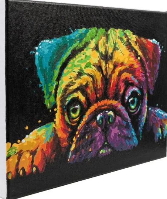 Craft Buddy "Pup's Dream" Paint by Numb3rs Framed Kit 30x40cm Discount