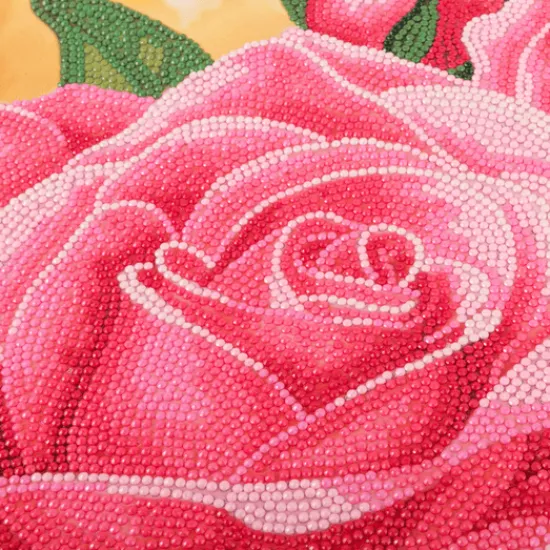 Craft Buddy Roses Crystal Art Scroll Kit 40x50cm Hot