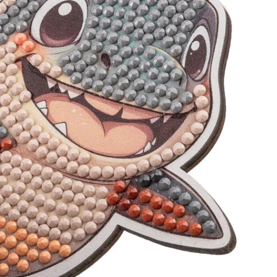 Craft Buddy Shark Crystal Art Wildlife Buddies Outlet