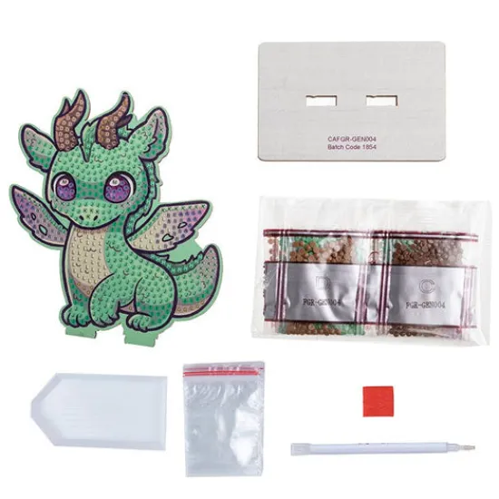 Craft Buddy "Smoky" Crystal Art Buddies Series 2 Online