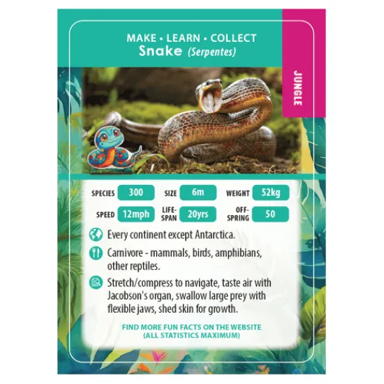 Craft Buddy Snake Crystal Art Wildlife Buddies Discount