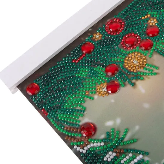 Craft Buddy ‘Snowy Owls Sanctuary’ Crystal Art Scroll Kit 40x50cm Best