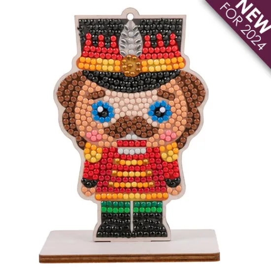 Craft Buddy "Soldier" Crystal Art Buddies Festive Series 4 Decoration Clearance