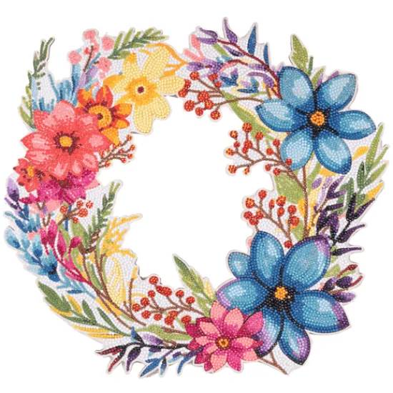 Craft Buddy Summer Crystal Art Wreath Kit Discount