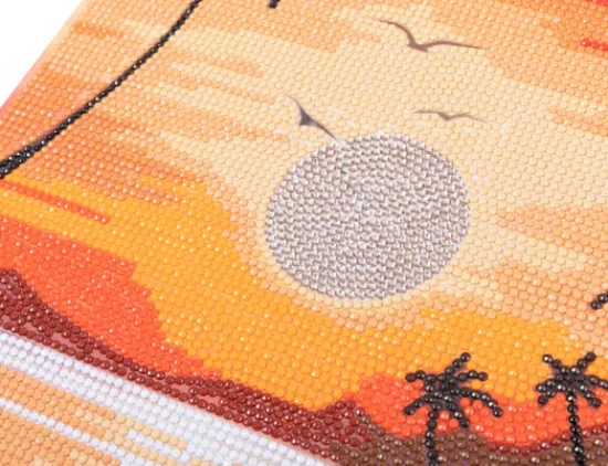 Craft Buddy Sunset Dreams Crystal Art Canvas Kit 40x50cm Discount