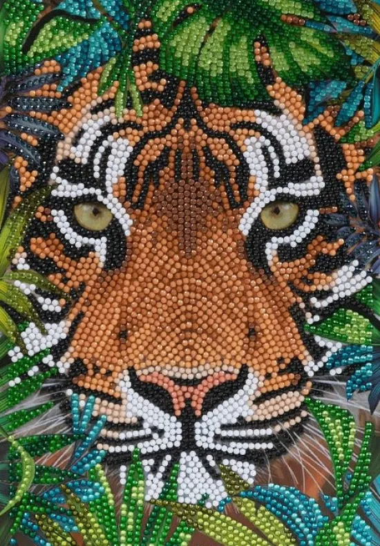 Craft Buddy "Tiger In The Forest" Crystal Art Notebook Online