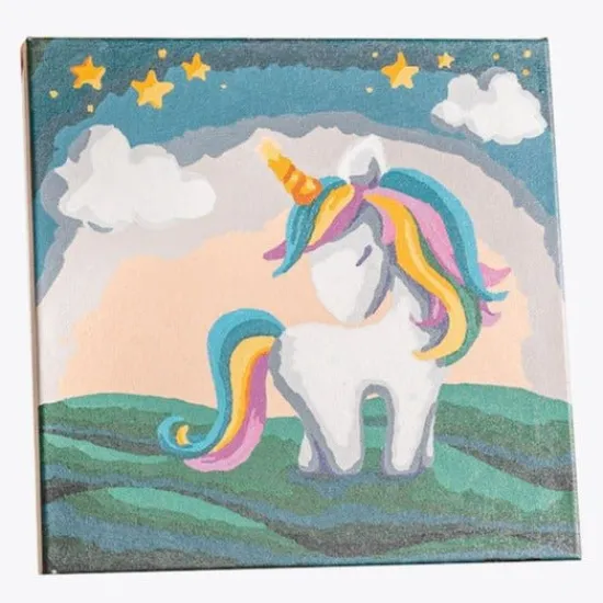 Craft Buddy "Unicorn Stars" Paint By Numb3rs Kit Best