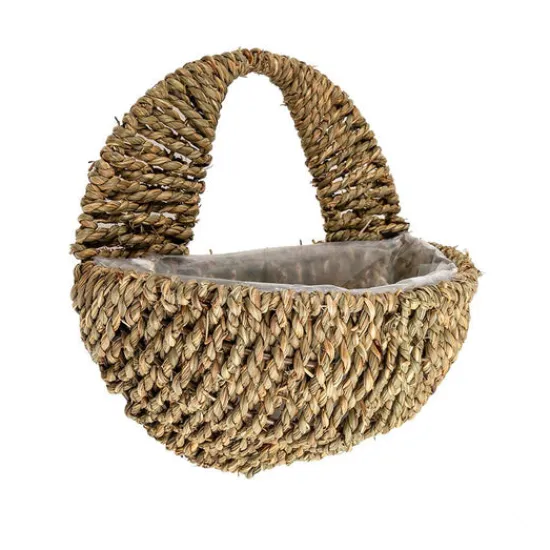 Craft Buddy Woven Forever Flowerz Hanging Basket Set of 2 Discount