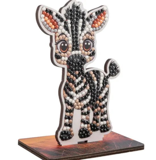 Craft Buddy Zebra Crystal Art Wildlife Buddies Outlet